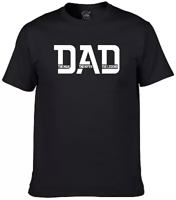 Buy DAD -  The Man, The Myth, The Legend  T-SHIRT. FATHERS DAY GIFT • 13.49£