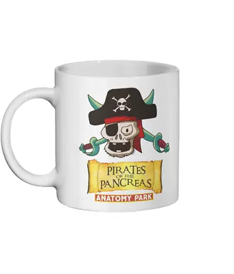 Buy Pirates Of The Pancreas Anatomy Park Ceramic Coffee Mug Rick And Morty Inspired • 9.99£