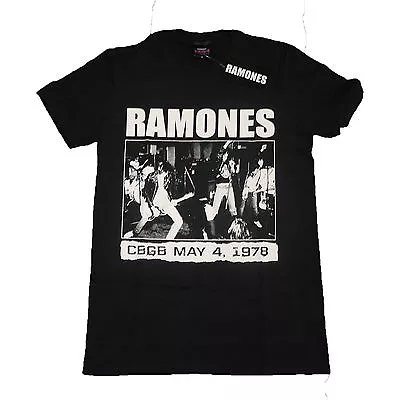 Buy Ramones CBGB OFFICIAL T-Shirt 1978 Hey Ho New York Unisex Black Up To XXL • 15.95£