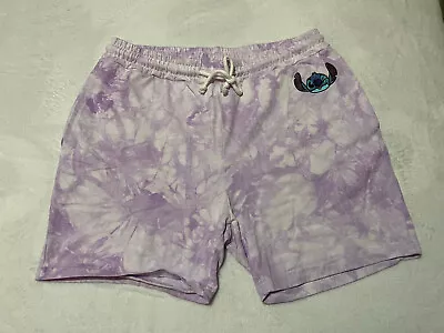 Buy EMP, Official Disney Stitch, Tye Dye Purple, Shorts, Womens, Size Medium • 10£