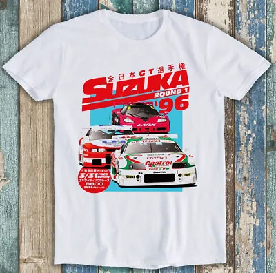 Buy JDM Suzuka Japan Racing Car 1996 JGTC Poster Funny Gift Tee T Shirt M1501 • 6.35£