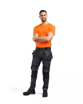 Buy Blaklader Orange Men's UV Blocking UPF40+ Short-sleeve Wicking T-shirt #3323 • 21.12£