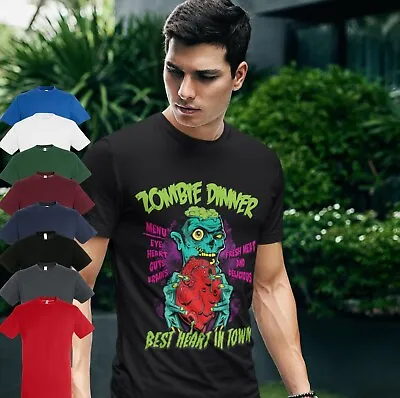 Buy Zombie Dinner Inspired Mans Short Sleeve T Shirt | Birthday | Gift • 9.99£