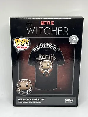Buy Funko The Witcher Boxed Tee T-Shirt Geralt Training GroB ACC NEW Size Uk Xl • 20.89£