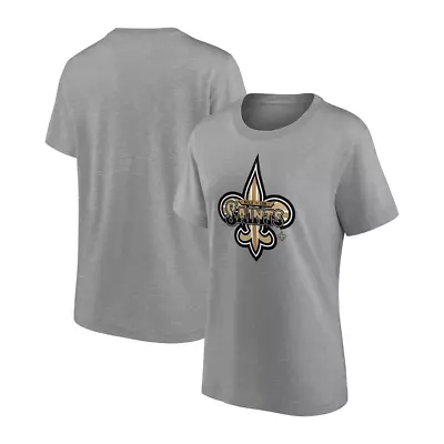 Buy New Orleans Saints T-Shirt (Size L) Women's Primary Logo T-Shirt - New • 14.99£