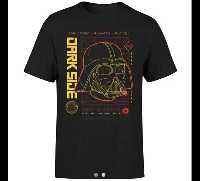 Buy Official Mens Star Wars Darth Vader T Shirt T-shirt • 9.99£