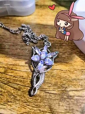 Buy The Lord Of The Rings Arwen Evenstar Necklace Cosplay Jewelry Gifts  • 24.29£
