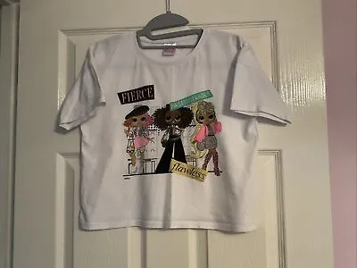 Buy Girls LOL Dolls Crop Top Age 12-13 From Primark Never Been Worn Out • 4.55£