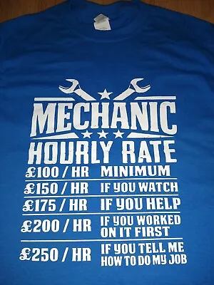 Buy MECHANICS RATES  T-SHIRT All Sizes And Colours BRAND NEW FUNNY • 9.99£