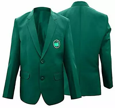Buy Men's Master Golf Club Tournament Tiger Woods Green Blazer National Augusta Coat • 64.50£