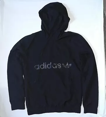 Buy Adidas Classic Chest Logo Hoodie Size XS Black New * • 23.99£