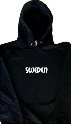 Buy Sweden Text Hoodie Sweatshirt • 18.99£