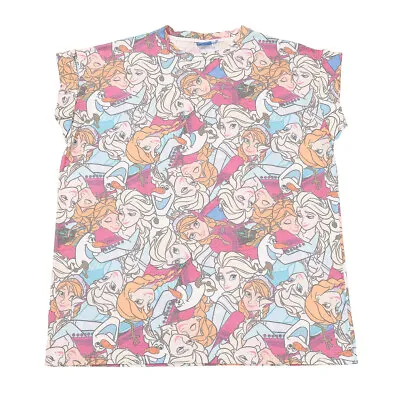 Buy DISNEY FROZEN Elsa T-Shirt | Large | Tee Cartoon Pullover Retro Graphic • 7.50£
