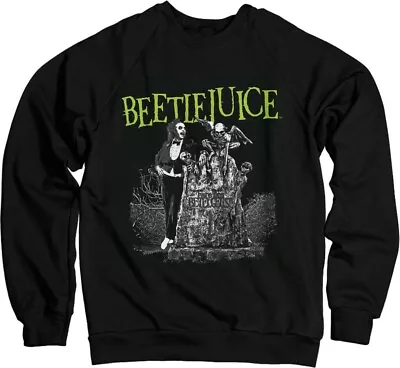 Buy Beetlejuice Headstone Sweatshirt Black • 40.93£