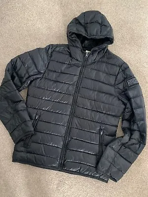 Buy Diesel Industry Coat  Size (L)  VGC Duck Down Hooded Puffer Padded  Jacket  Mens • 34.99£