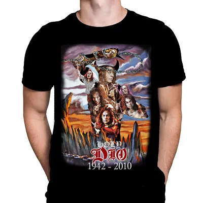 Buy HOLY-DIO DIVER  - Heavy Rock T-Shirt / Vocalist R.J.Dio / Rainbow • 21.45£