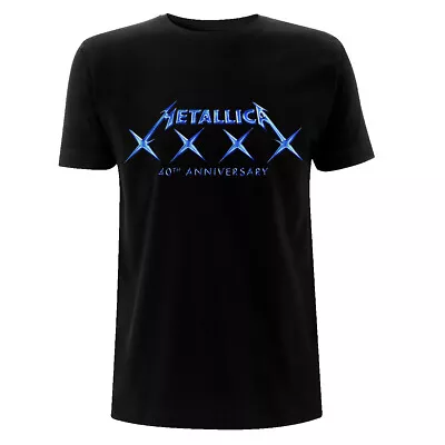 Buy Metallica 40 Xxxx Official Tee T-Shirt Mens • 16.36£