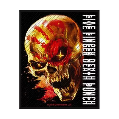 Buy FIVE FINGER DEATH PUNCH Standard Patch: AND JUSTICE FOR NONE Official Merch Gift • 3.95£