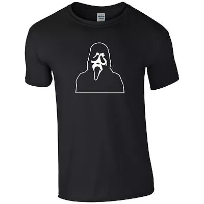 Buy Scream Ghost Face Horror Funny T-shirt Merch Clothing Gift  Women Men Unisex • 9.99£