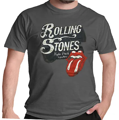 Buy The Rolling Stones T Shirt OFFICIAL Hyde Park Rock Licensed Tee Grey New S-2XL • 14.97£