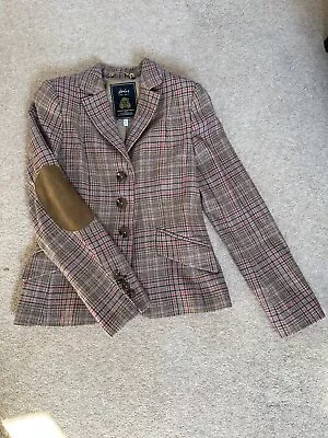 Buy Joules Ladies Jacket Field Coat UK6 Immaculate Pink Beige • 99£