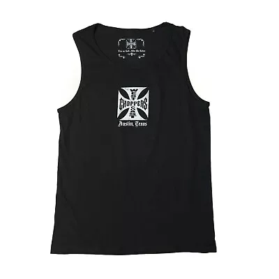 Buy West Coast Choppers Classic Tank Top In Black **brand New & In Stock** • 24.99£