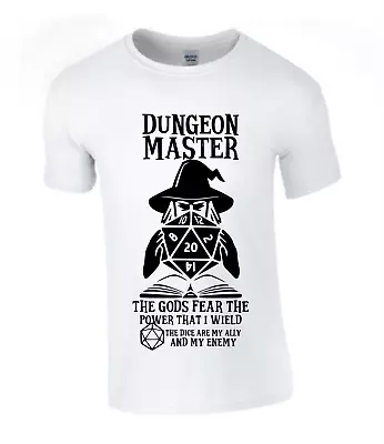 Buy Dungeon Master Dungeons & Dragons T Shirt Role Play RPG Gaming Gift. FREE P&P • 9.99£