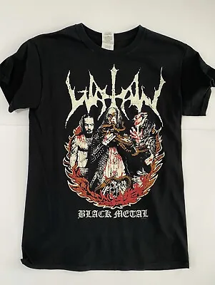 Buy WATAIN - Black Metal T-SHIRT Mens Size S ANVIL MT08 • 16.73£