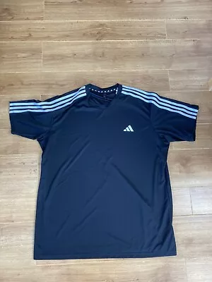 Buy Adidas 3 Stripe Essentials Training T-Shirt Size XLT • 20£