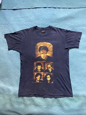 Buy Vintage RARE 1992 The Cure T-Shirt, Large, Robert Smith, Brockum Tag • 200£
