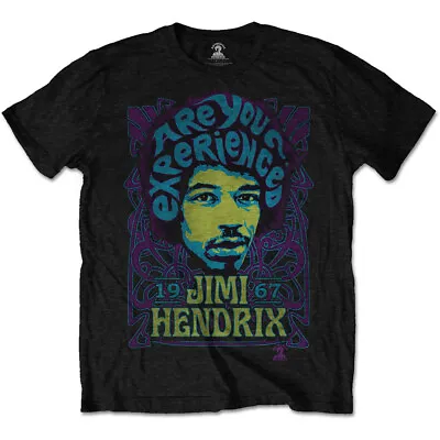 Buy JIMI HENDRIX Unisex T- Shirt - Afro Speech  - Black  Cotton • 16.99£