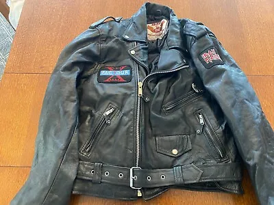 Buy Iron Maiden Official Original 1995 X Factour Killer Krew Leather Tour Jacket • 433.12£