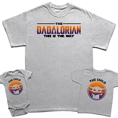 Buy Star Wars Dadalorian Fathers Day T-Shirt Son Kids Baby Matching T-Shirts Top #FD • 7.59£