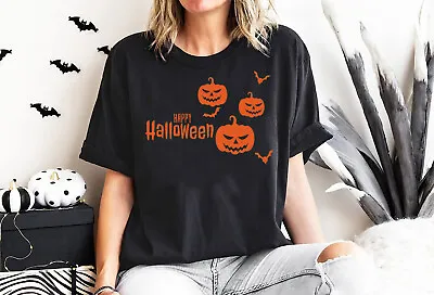 Buy HALLOWEEN HORROR SCARY SPOOKY Popular Friends T-shirt Tshirt, Happy Halloween 4 • 5.99£