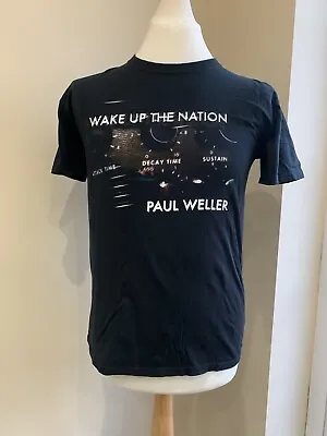 Buy Paul Weller 2010 Wake Up The Nation World Tour Tshirt. Gildan Size Medium Music • 35£