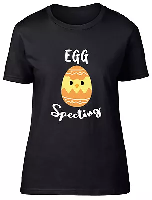 Buy Egg Specting Orange Easter Egg Fitted Womens Ladies T Shirt Gift • 8.99£