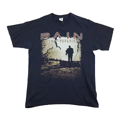 Buy Cynic Paradise 'Pain' Crew Neck Short Sleeve Top T-Shirt - Large • 10.20£