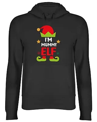 Buy I'm The Mummy Elf Christmas Xmas Mens Womens Hooded Top Hoodie Gift • 17.99£