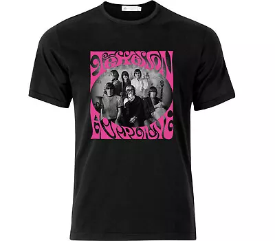 Buy Jefferson Airplane Vintage Style Rock T Shirt Black • 18.49£