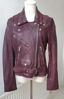 Buy *gorgeous* Genel London Leather Jacket, Size Large • 23£