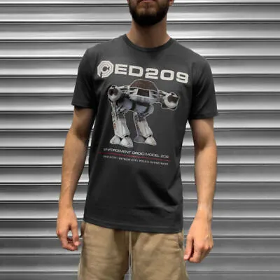 Buy Mens ED209 Robocop OCP T Shirt Omni Consumer Products Movie Weyland Corp Retro • 19.99£
