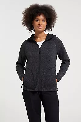 Buy Mountain Warehouse Womens Nevis Full Zip Hoodie Fleece Lightweight Ladies Jacket • 24.99£
