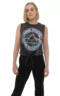 Buy Pink Floyd Dark Side Of The Moon Neon Sign Sleeveless T Shirt • 22.95£