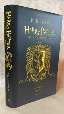 Buy J.K.Rowling  Harry Potter - Philosopher's Stone - Hufflepuff Ed  Coloured Spine • 6.99£
