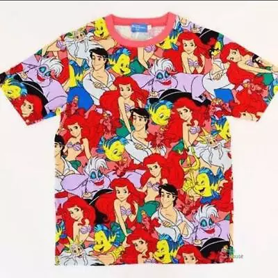Buy Tokyo Disney Resort The Little Mermaid Ariel Flounder T-shirt M Unisex #DD749 • 35.51£