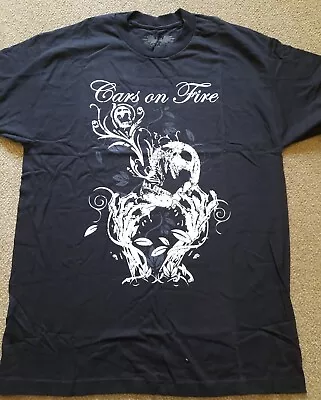 Buy Serious Pimp 'cars On Fire' Adult Cotton T - Shirt *new* - Size Large • 3.95£