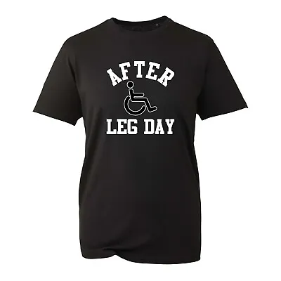 Buy After Leg Day T-Shirt, Funny Gym Bodybuilding Workout Training Unisex Top • 8.99£