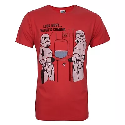 Buy Junk Food Mens Vader�'s Coming Star Wars T-Shirt NS5549 • 14.39£