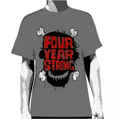 Buy FOUR YEAR STRONG - Crossbones T-shirt - NEW - LARGE ONLY • 25.28£