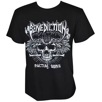 Buy Benediction Pactum Serva Shirt S M L XL XXL Official Tshirt Death Metal T-Shirt • 19.59£